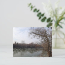 冬に川沿いを生きる