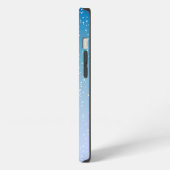 冬のあったかスノーマン iPhoneケース (左側面)
