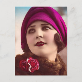 冬のおしゃれ ポストカード