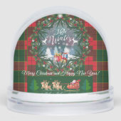 冬のおとぎ話サンタファンタジー雪の森 (正面)