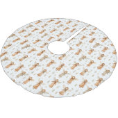 冬のおとぎ話ニュートラルカラーズツリースカート ブラッシュドポリエステルツリースカート (アングル)