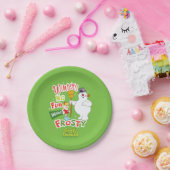 冬のおもしろいなし霜の降りた雪だるま™ ペーパープレート (パーティー)