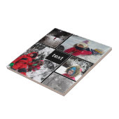 冬のおもしろいキッズゲーム雪のカスタマイズ可能な文字パーソ タイル (側面)