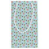 冬のおもしろいパターン スモールペーパーバッグ (裏面)