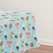 冬のおもしろいパターン テーブルクロス (インサイチュ)