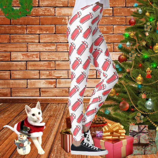 冬のおもしろい – そり行こう！レギンス レギンス