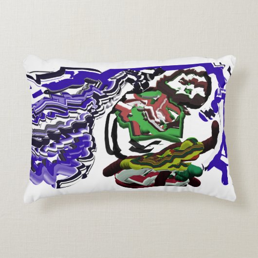 冬のおもしろい アクセントクッション (正面)