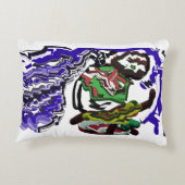 冬のおもしろい アクセントクッション (裏面)