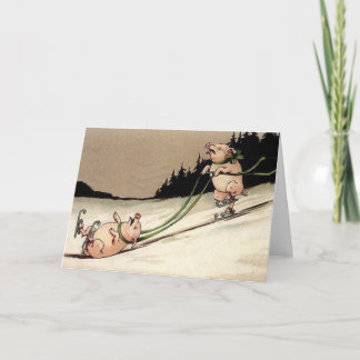 冬のおもしろい シーズンカード