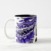 冬のおもしろい ツートーンマグカップ (左)