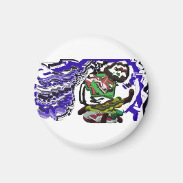 冬のおもしろい マグネット