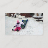 冬のおもしろい 名刺 (裏面)