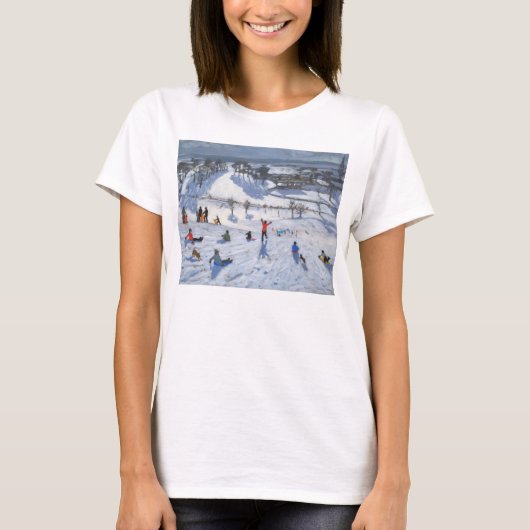 冬のおもしろいChatsworth 2010年 Tシャツ (正面)