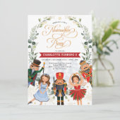 冬のお守りリース誕生会 招待状 (スタンド正面)