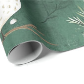 冬のお洒落クリスマスパターン ラッピングペーパー (ロールコーナー)