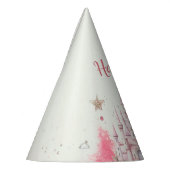 冬のお洒落プリンセスフェアリータレ誕生日 パーティーハット (左)