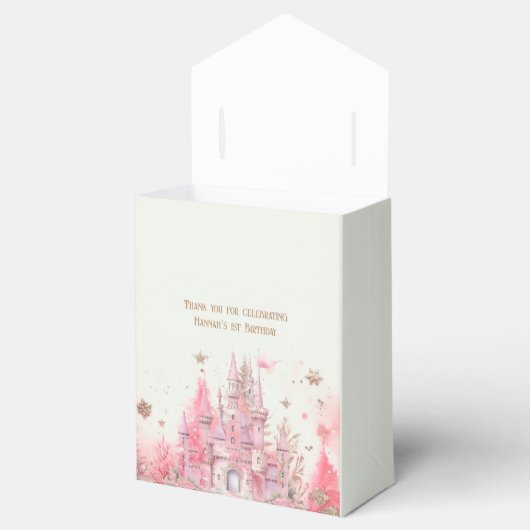 冬のお洒落プリンセスフェアリータレ誕生日 フェイバーボックス (オープン)