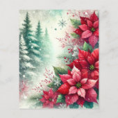 冬のお洒落ワンダーランドポインセチア (裏面)