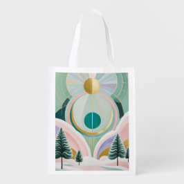 冬のお洒落夢の風景 エコバッグ