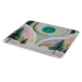 冬のお洒落夢の風景 カッティングボード (角)