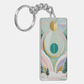 冬のお洒落夢の風景 キーホルダー (正面左)