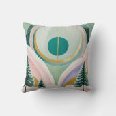 冬のお洒落夢の風景 クッション (裏面)