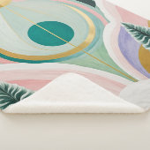 冬のお洒落夢の風景 シェルパブランケット (3/4)