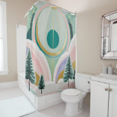 冬のお洒落夢の風景 シャワーカーテン (インサイチュ)