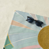 冬のお洒落夢の風景 ビーチタオル (インサイチュ)