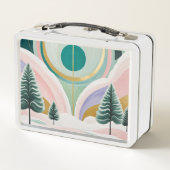 冬のお洒落夢の風景 メタルランチボックス (裏面)