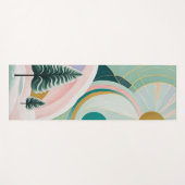 冬のお洒落夢の風景 ヨガマット (正面(横))