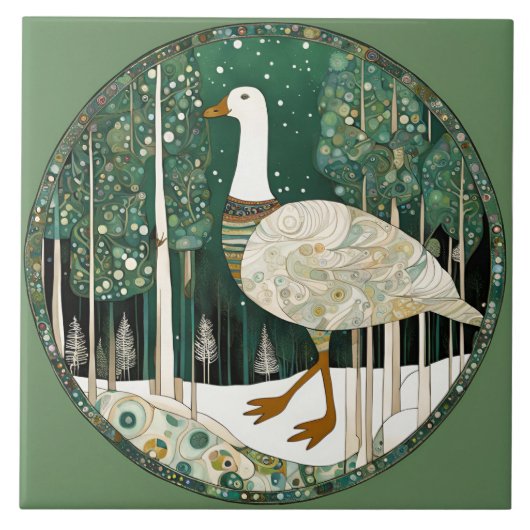 冬のお洒落景色 タイル (正面)