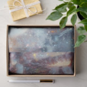 冬のお洒落森うさぎデコページ 薄葉紙 (ギフト)