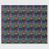 冬のお祝い ラッピングペーパー (フラット)