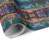 冬のお祝い ラッピングペーパー (ロールコーナー)