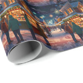 冬のお祝い ラッピングペーパー (ロールコーナー)