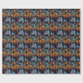 冬のお祝い ラッピングペーパー (フラット)