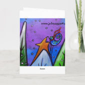 冬のお祝いIIIクリスマスカード シーズンカード (裏面)