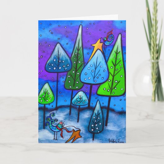 冬のお祝いIIIクリスマスカード シーズンカード (正面)