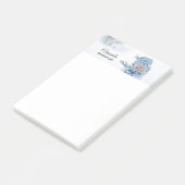 冬のかわいい雪だるまの写真 – クリスマス ポストイット (アングル)