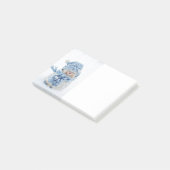 冬のかわいい雪だるまの写真 – クリスマス ポストイット (アングル)