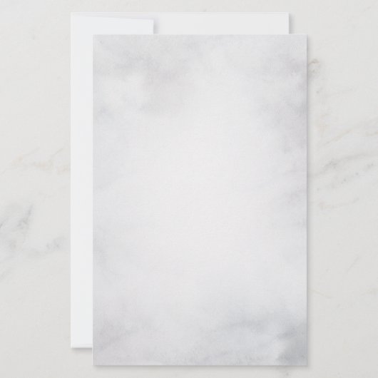 冬のかわいい雪だるまの写真 – クリスマス 便箋 (裏面)