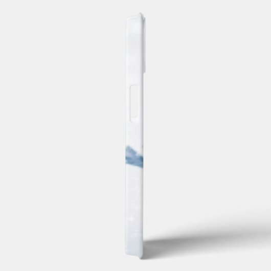 冬のかわいい雪だるまの写真 – クリスマス Case-Mate iPhoneケース (裏面 / 右)