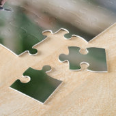 冬のかわいい《鳥》アメリカゴガラ ジグソーパズル (側面)