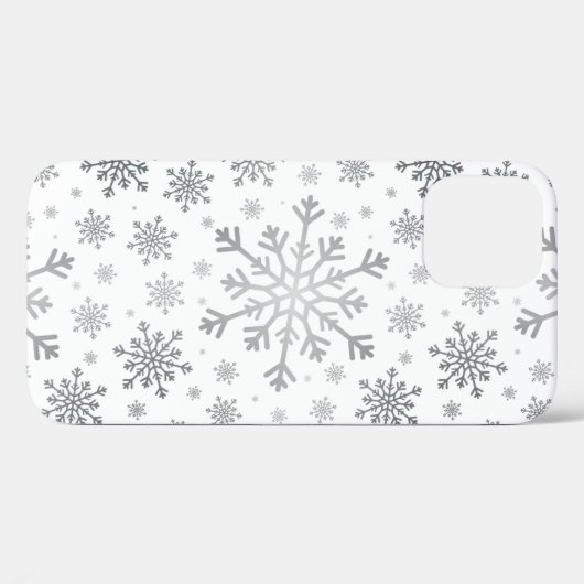 冬のかわいらし白銀のクリスマスの雪 Case-Mate iPhoneケース (裏面 (横))