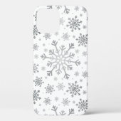 冬のかわいらし白銀のクリスマスの雪 Case-Mate iPhoneケース (裏面)