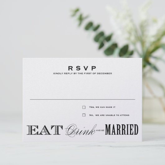 冬のきらめくの版| RSVP 3.5 x 5 (スタンド正面)