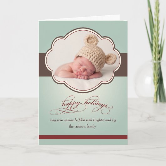 冬のご挨拶 シーズンカード (正面)