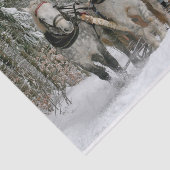 冬のそり乗りカラーイメージ 薄葉紙 (詳細)