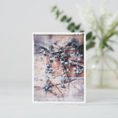 冬のつる植物と果実 ポストカード (スタンド正面)